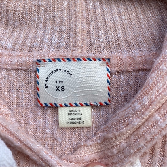 Postmark by Anthropologie Rosalie Ribbed Hoodie - Picture 5 of 14